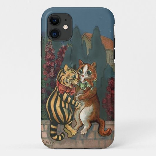ルイWain -愛iphone4場合のかわいい猫 Case-Mate iPhoneケース (裏面)