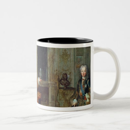 ルイXVおよび理事、Philippe II ツートーンマグカップ (右)