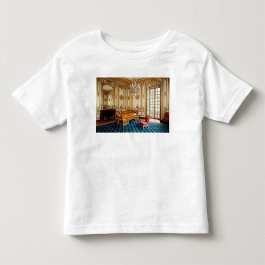 ルイXVの私用勉強1753-60年 トドラーTシャツ (正面)