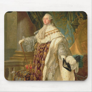 ルイXVI (1754-93年) (キャンバスの油) マウスパッド