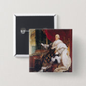 ルイXVIII 缶バッジ (正面&裏面)