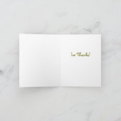 ルウフ サンキューカード (内部)