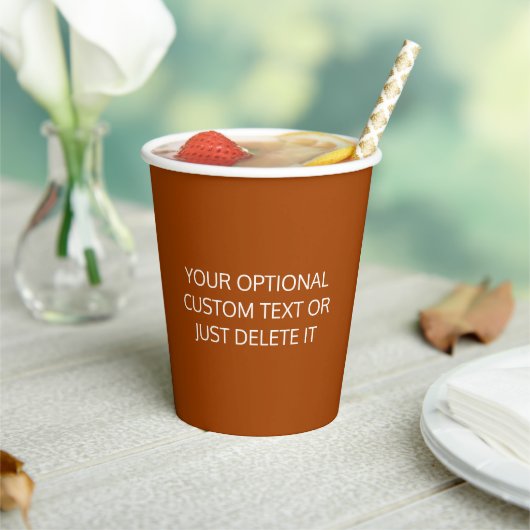 ルウ無地の色トレンディーコクタイルパーティーパレット 紙コップ (インサイチュ)