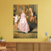 ルエンセイニュ・デ・ゲルサン， 1720 キャンバスプリント (インサイチュ (リビング))