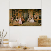 ルエンセイニュ・デ・ゲルサン, 1720 ポスター (キッチン)