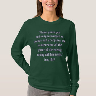 ルカによる福音書第10章19節 Tシャツ