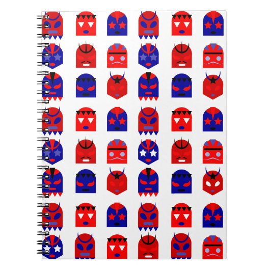 ルカの天秤皿マスク ノートブック (正面)