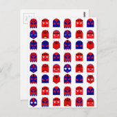 ルカの天秤皿マスク ポストカード (正面/裏面)