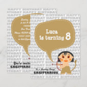 ルカはパーティの招待状をからかいます 招待状 (正面/裏面)