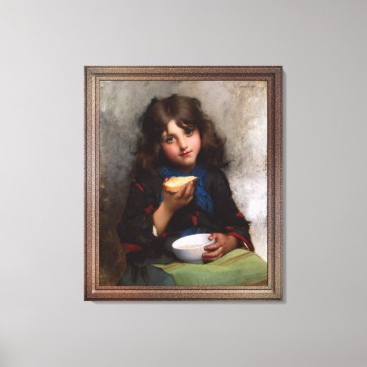 ルカスクロウテバイレオンジャンバジルペロー キャンバスプリント (正面)