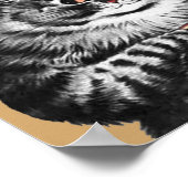 ルカスタマイズイワインMugイニシャル ポスター (角)