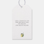 ルカスリモンチェロ ギフトタグ (裏面)