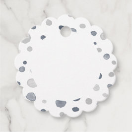 ルカス紙吹雪水彩ドットメッセージカード フェイバータグ