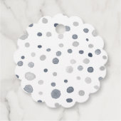 ルカス紙吹雪水彩ドットメッセージカード フェイバータグ (裏面)