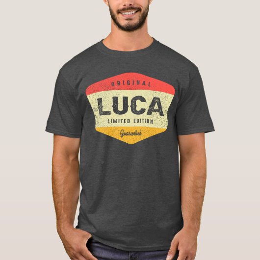 ルカパーソナライズされた名 – Luca Tシャツ (正面)