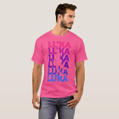 ルカファンバスケ Tシャツ (正面フル)