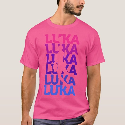 ルカファンバスケ Tシャツ (正面)