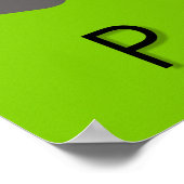 ルカフェデプティチエンパリ(vert) ポスター (角)