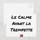 ルカルムアヴァンラトランペット – ジュウクスデモッツ ポストカード (正面/裏面)