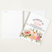 ルカ1時45分は賛美彼女のフローラ聖なる書物、 経典 プランナー手帳 (ディスプレー)