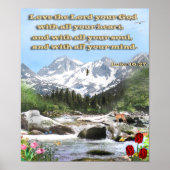 ルカ10:27ポスター ポスター (正面)