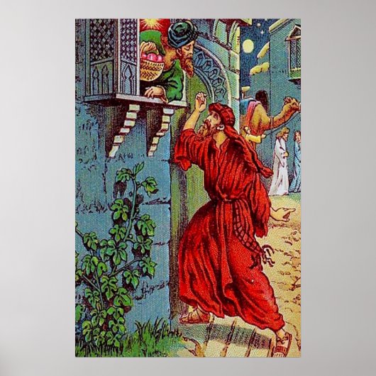 ルカ11:5-8ニーズの友のポスター ポスター (正面)