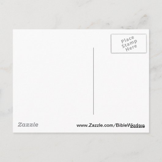 ルカ11:9 ポストカード (裏面)