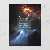 ルカ11:9 ポストカード (正面)