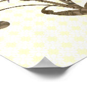 ルカ12:24ラヴェンスのコラージュを考える ポスター (角)