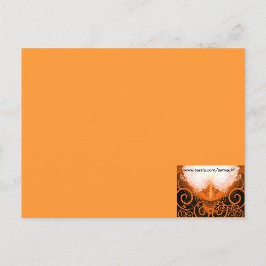 ルカ12:27 ユリがどのように育つか考えてみなさい。 ポストカード (裏面)