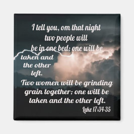 ルカ17:34-35 マグネット