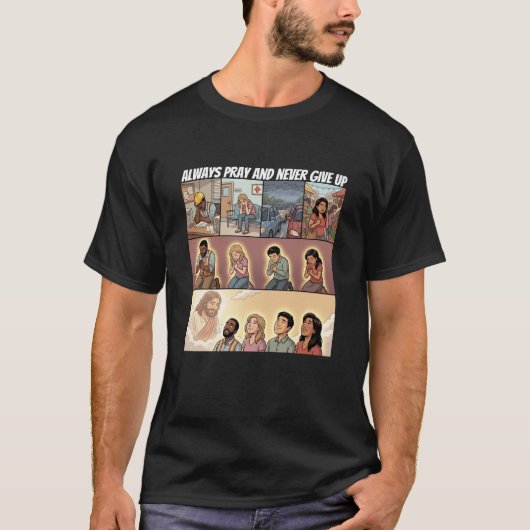 ルカ18:1 Tシャツ (正面)