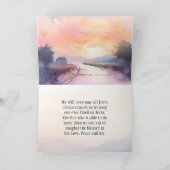 ルカ18:27イエスは神の聖書と共に可能であると答えた カード (内部)