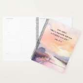 ルカ18:27イエスは神の聖書と共に可能であると答えた プランナー手帳 (ディスプレー)