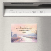 ルカ18:27イエスは神の聖書と共に可能であると答えた マグネット (インサイチュ (食洗機))