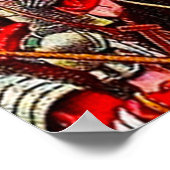 ルカ19:41-44エルサレムはポスターを破壊される ポスター (角)