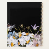 ルカ1:37バイブル聖句ワイルドフラワーウォーターカラーアート プランナー手帳 (裏面)