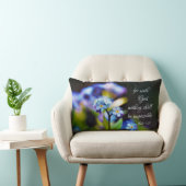 ルカ1:37神と共に神は何も不可能ではない ランバークッション (椅子)