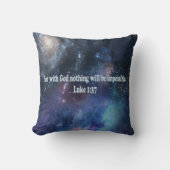 ルカ1:37 クッション (正面)