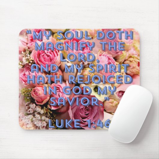 ルカ1:46 マウスパッド (マウス)