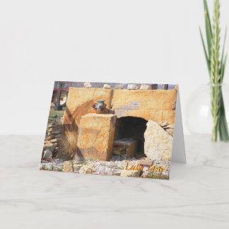 ルカ24:6、彼は上昇している シーズンカード