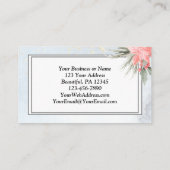 ルカ2:10喜びの良い知素晴らしらせ、クリスマス 名刺 (裏面)