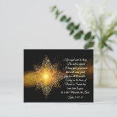 ルカ2 10-11恐れてはいけない,クリスマス シーズンポストカード (スタンド正面)