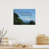 ルカ2:11あなたのために生まれこの日は… ポスター (キッチン)