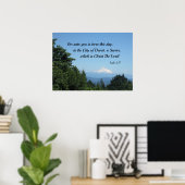 ルカ2:11あなたのために生まれこの日は… ポスター (ホームオフィス)