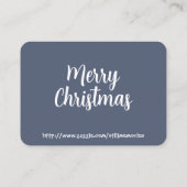 ルカ2:11出生聖なる書物、 経典名刺 名刺 (裏面)