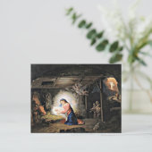 ルカ2-11、クリスマス・聖なる書物、 経典、 ポストカード (スタンド正面)