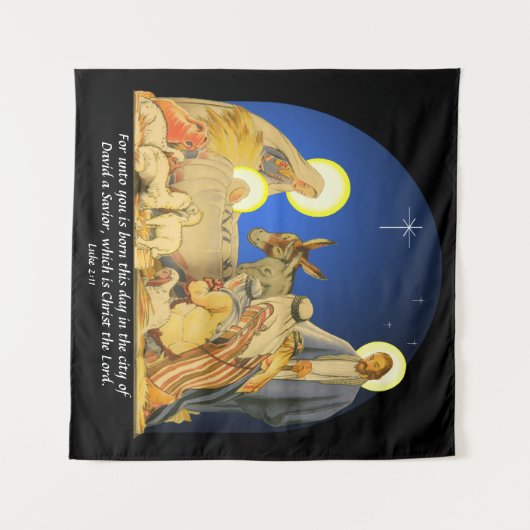 ルカ2:11 タペストリー (正面(横))