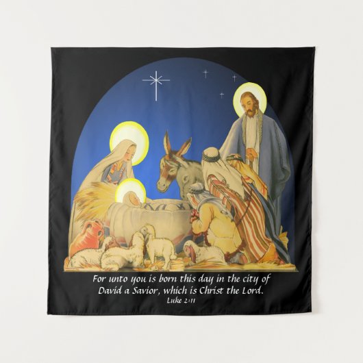 ルカ2:11 タペストリー (正面)