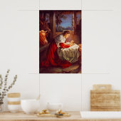 ルカ2:1-7イエスはベツレヘ生まれムにおられる ポスター (キッチン)